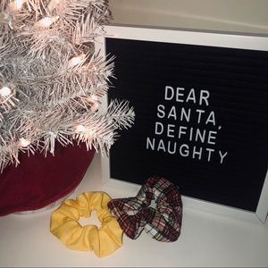 Christmas Scrunchies